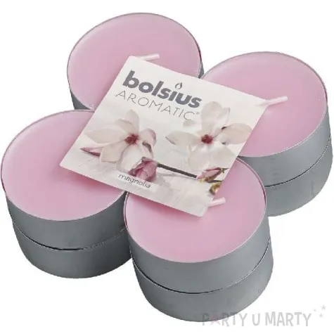 podgrzewacz zapachowy magnolia xl rozowy bolsius 8 szt