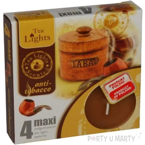 podgrzewacz zapachowy maxi antytabak admit 4 szt