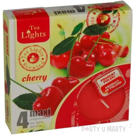 podgrzewacz zapachowy maxi cherry ravi 4 szt