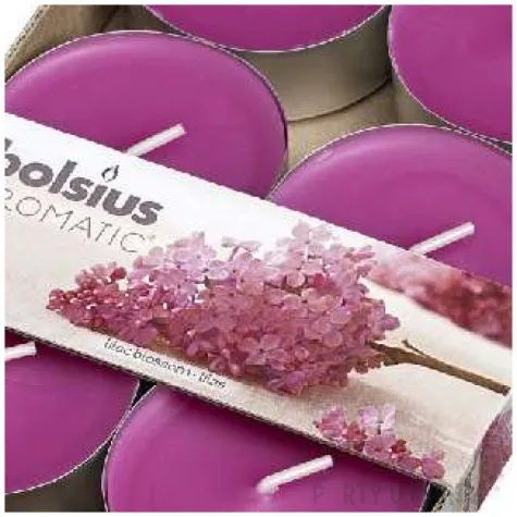 podgrzewacz zapachowy maxi lilia rozowy bolsius 8h 6 szt