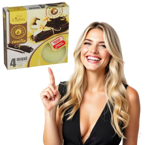 podgrzewacz zapachowy maxi wanilia admit 4 szt