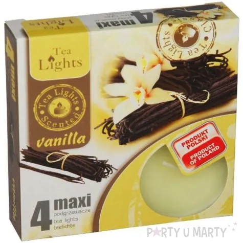 podgrzewacz zapachowy maxi wanilia ravi 4 szt