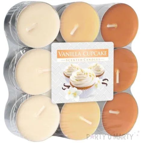 podgrzewacz zapachowy miks kolorow ciasteczko waniliowe bispol 4h 18 szt