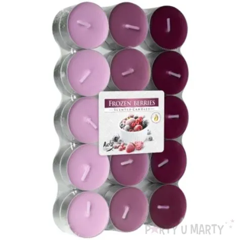 podgrzewacz zapachowy miks kolorow jagody bispol 4h 30 szt