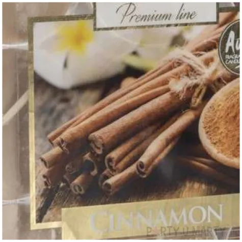 podgrzewacz zapachowy premium cynamon bispol 4h 18 szt