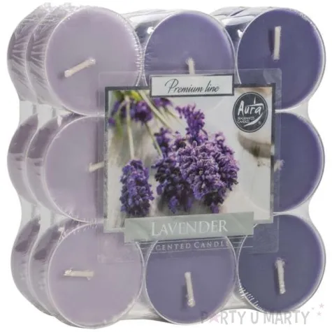 podgrzewacz zapachowy premium lawenda bispol 4h 18 szt