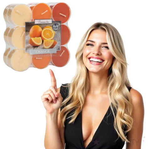podgrzewacz zapachowy premium pomarancza bispol 4h 18 szt