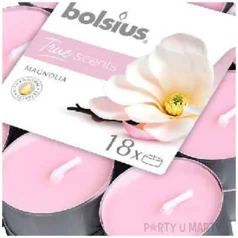 podgrzewacz zapachowy true scents magnolia bolsius 4h 18 szt