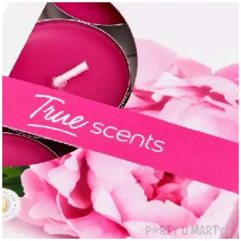 podgrzewacz zapachowy true scents piwonia rozowy bolsius 4h 6 szt