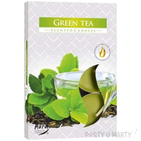 podgrzewacz zapachowy zielona herbata bispol 4h 6 szt