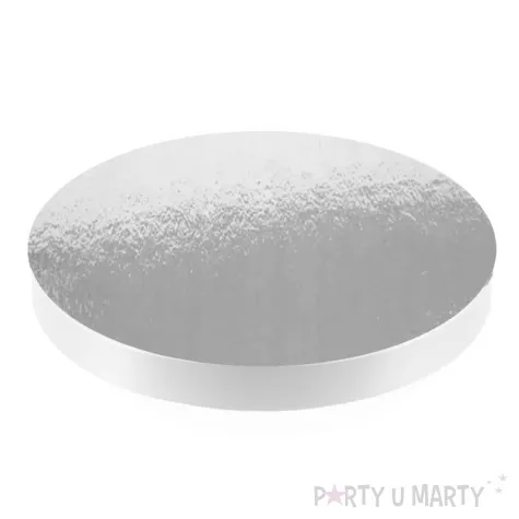 podklad pod tort premium srebrny toledo 22 cm