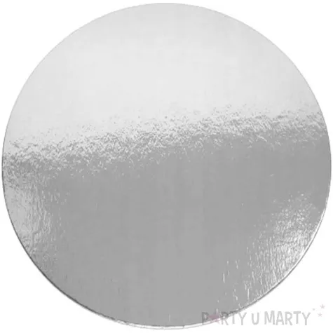 podklad pod tort premium srebrny toledo 32 cm