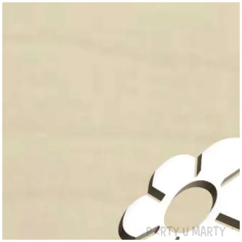 podkladka drewniana kwiatek kaczeniec okragla 10 cm