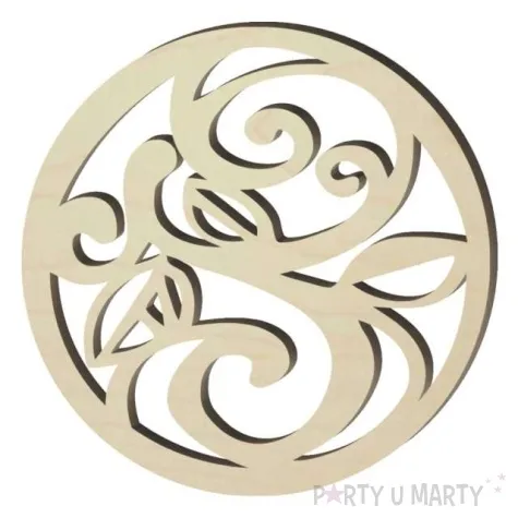 podkladki drewniane azur esy floresy 6 szt