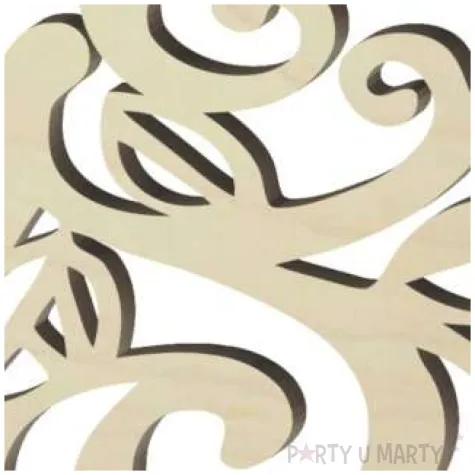 podkladki drewniane azur esy floresy 6 szt