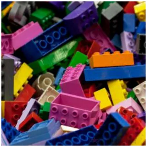 podkladki drewniane klock mix 6 szt