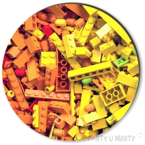 podkladki drewniane klock mozaika 6 szt