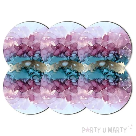 podkladki drewniane marmur gorski 6 szt