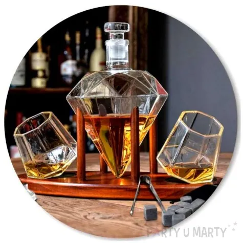 podkladki drewniane relaksujace whisky 6 szt