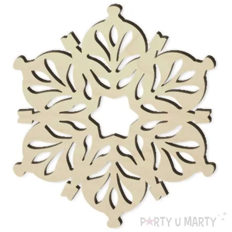 podkladki drewniane swiateczna serwetka 6 szt