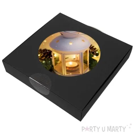 podkladki drewniane swiateczny lampion 6 szt