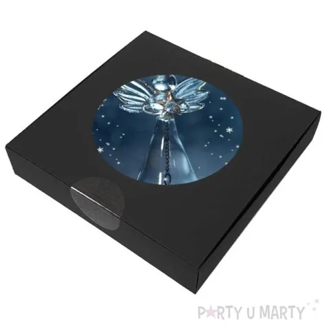 podkladki drewniane szklany aniol 6 szt