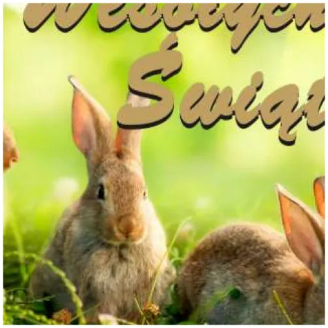 podkladki drewniane wielkanoc trzy zajaczki 6 szt