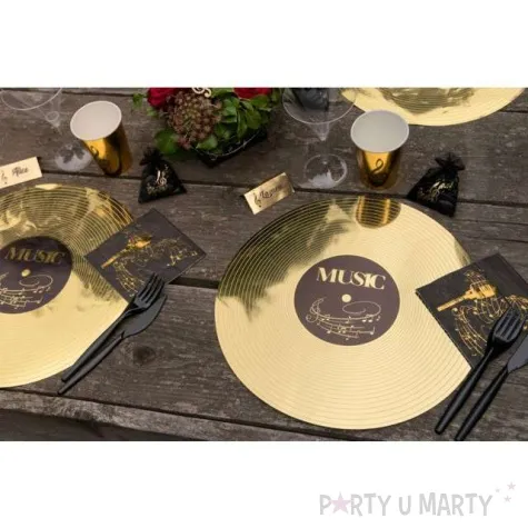 podkladki na stol zlota plyta santex 34 cm