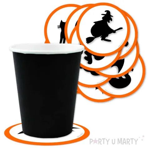 podkladki papierowe halloween mix 9 5 cm 12 szt