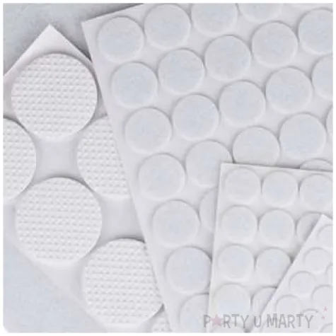 podkladki pod meble mix white biale 125 szt