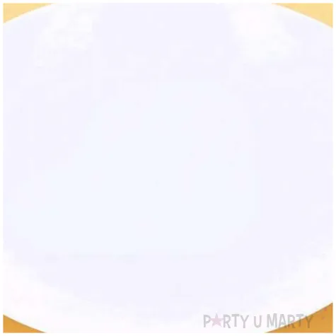 podkladki pod talerze lustrzane falbanki zloty dekolo 32 cm 6 szt