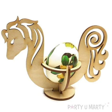 podstawka do jajka zwierzyniec konik