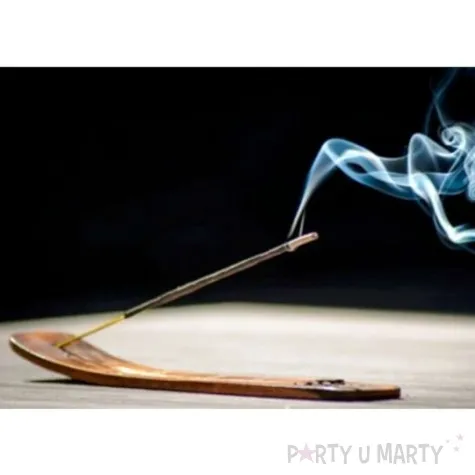 podstawka na kadzidelka drewniana brazowa ravi