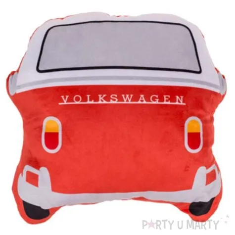 poduszka bus volkswagen bialo czerwony ootb 27 x 31 x 10 cm