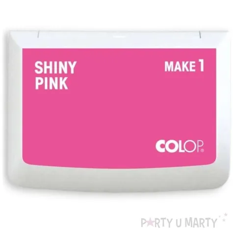 poduszka do stempli make 1 pudelko nasaczona rozowa tusz wodny colop 90 x 50 mm