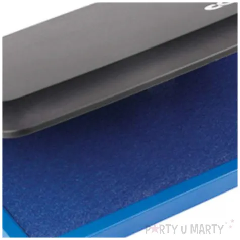 poduszka do stempli micro 2 pudelko nasaczona niebieska tusz wodny colop 110 x 70 mm