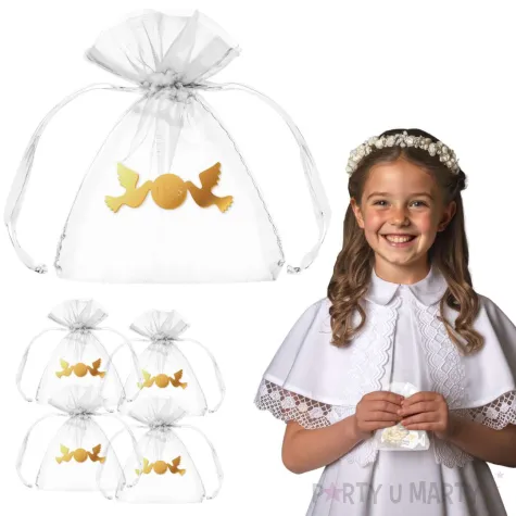 podziekowania na komunie golabki z hostia ihs 7 5 x 10 cm 5 szt