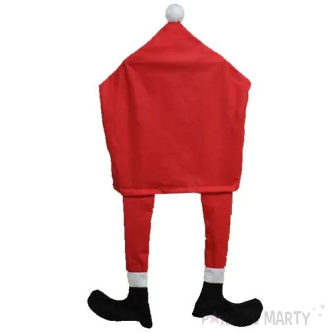 pokrowiec na krzeslo mikolaj z nogami kraszek