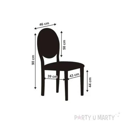 pokrowiec z matowej tkaniny bialy 1szt