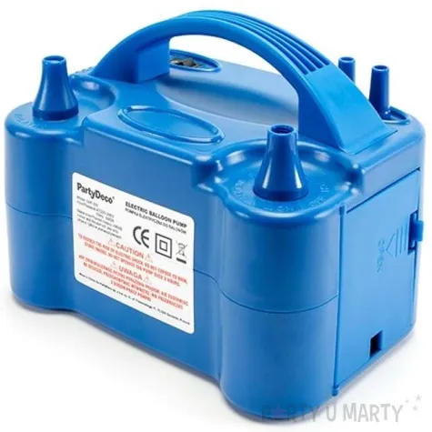 pompka do balonow blue 2 wyjscia elektryczna partydeco 1 szt