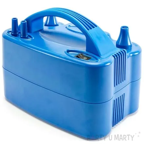 pompka do balonow blue 2 wyjscia elektryczna partydeco 1 szt