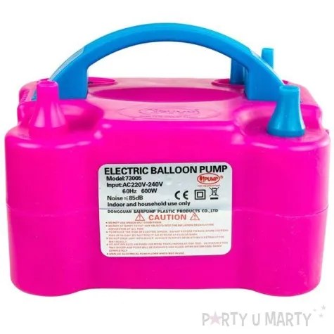 pompka do balonow pinky 2 wyjscia elektryczna czakos 1 szt