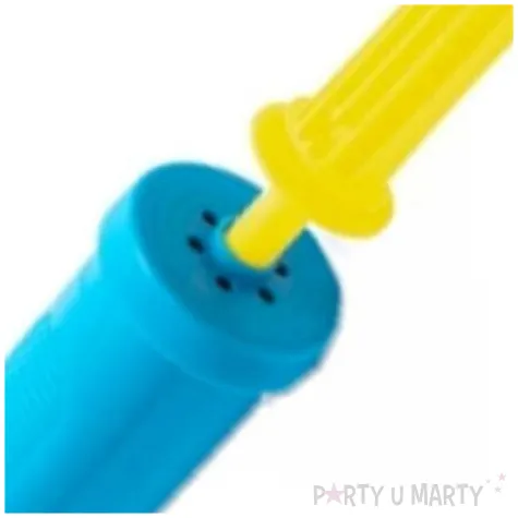 pompka reczna do balonow dwustronna kolorowa kraszek