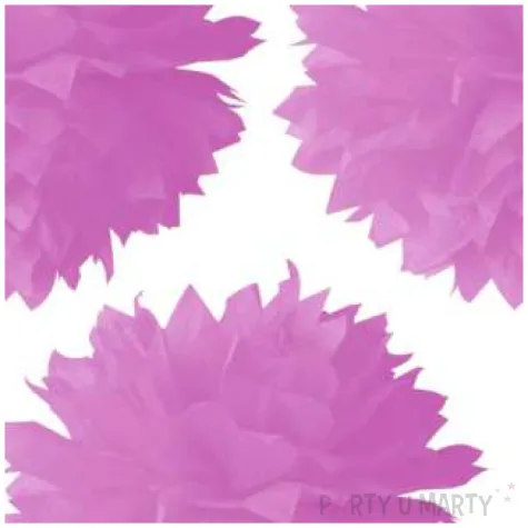 pompon bibulowy classic rozowy arpex 23 45 cm 3 szt