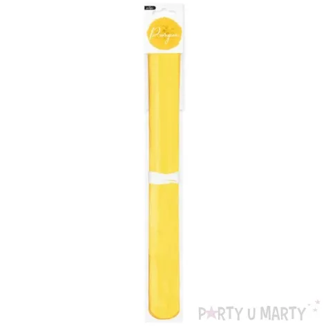 pompon bibulowy classic zolty partypal 25 cm