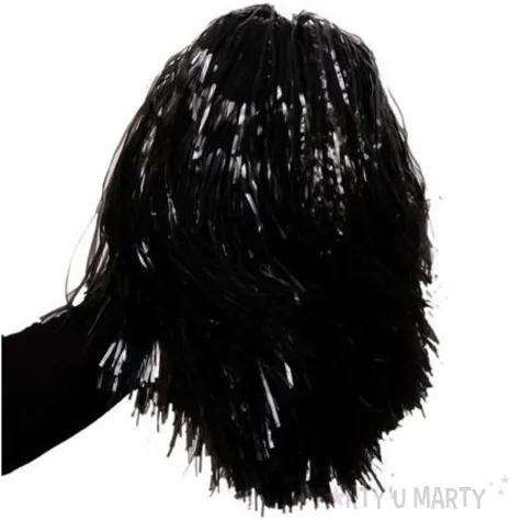 pompon czirliderka czarny partytino 36 cm
