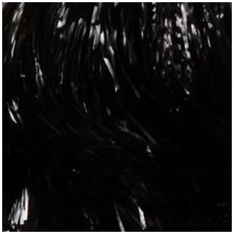 pompon czirliderka czarny partytino 36 cm