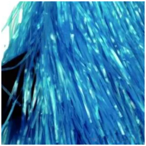 pompon czirliderka niebieski partytino 29 cm