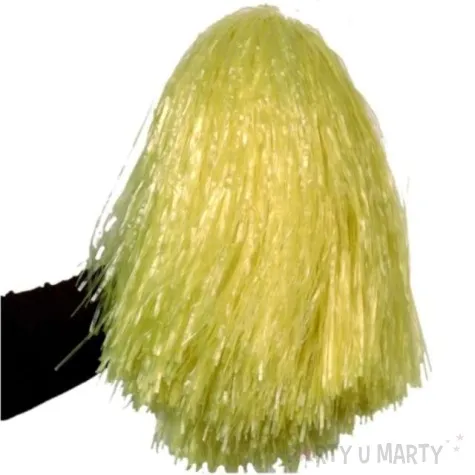 pompon czirliderka zolty partytino 30 cm 2 szt