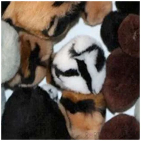 pompony pluszowe akrylowe mix cetki titanum 10 50 mm 54 szt